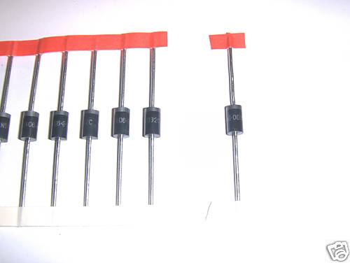 BULK LOT of 100      3 amp diode for solar cells solar panels diy ships fast