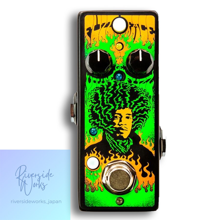 Jim Dunlop JHMS1 Fuzz Face Distortion Guitar Effect Pedal