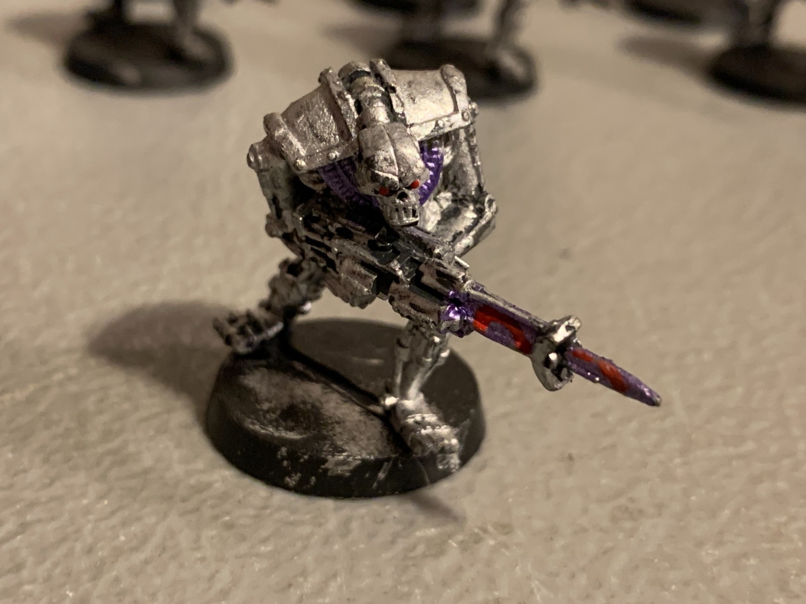 A40166 WARHAMMER 40K NECRONS OOP METAL WARRIOR QTY VARIABLE LISTING FOR ONE MINI