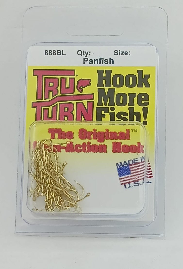 Tru Turn 888BL-2 Gold Aberdeen Baby Brute Hooks Size 2 46CT