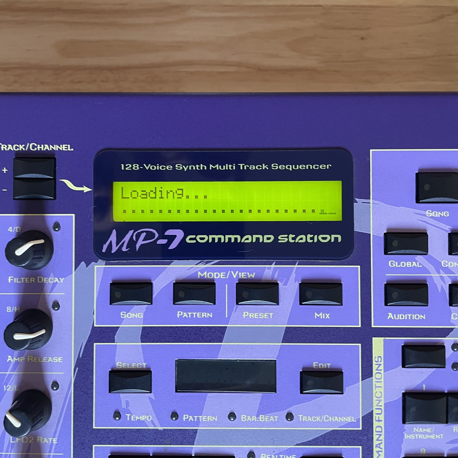 E-MU MP-7 Command Station - 7760 MPC-style synthesizer, drum machine, sequencer