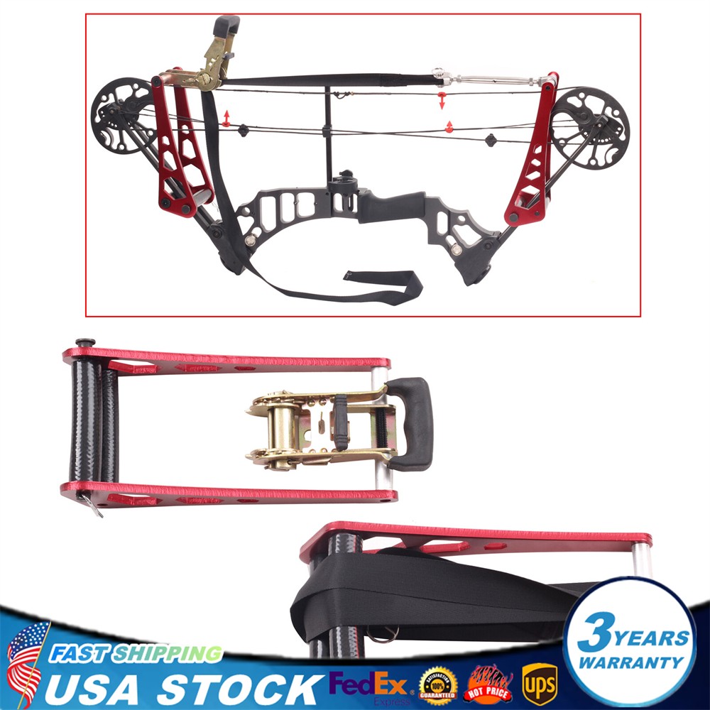 Hand Held Portable Bow Press Aluminum Alloy Ratchet-Loc Press Compound Bow Press