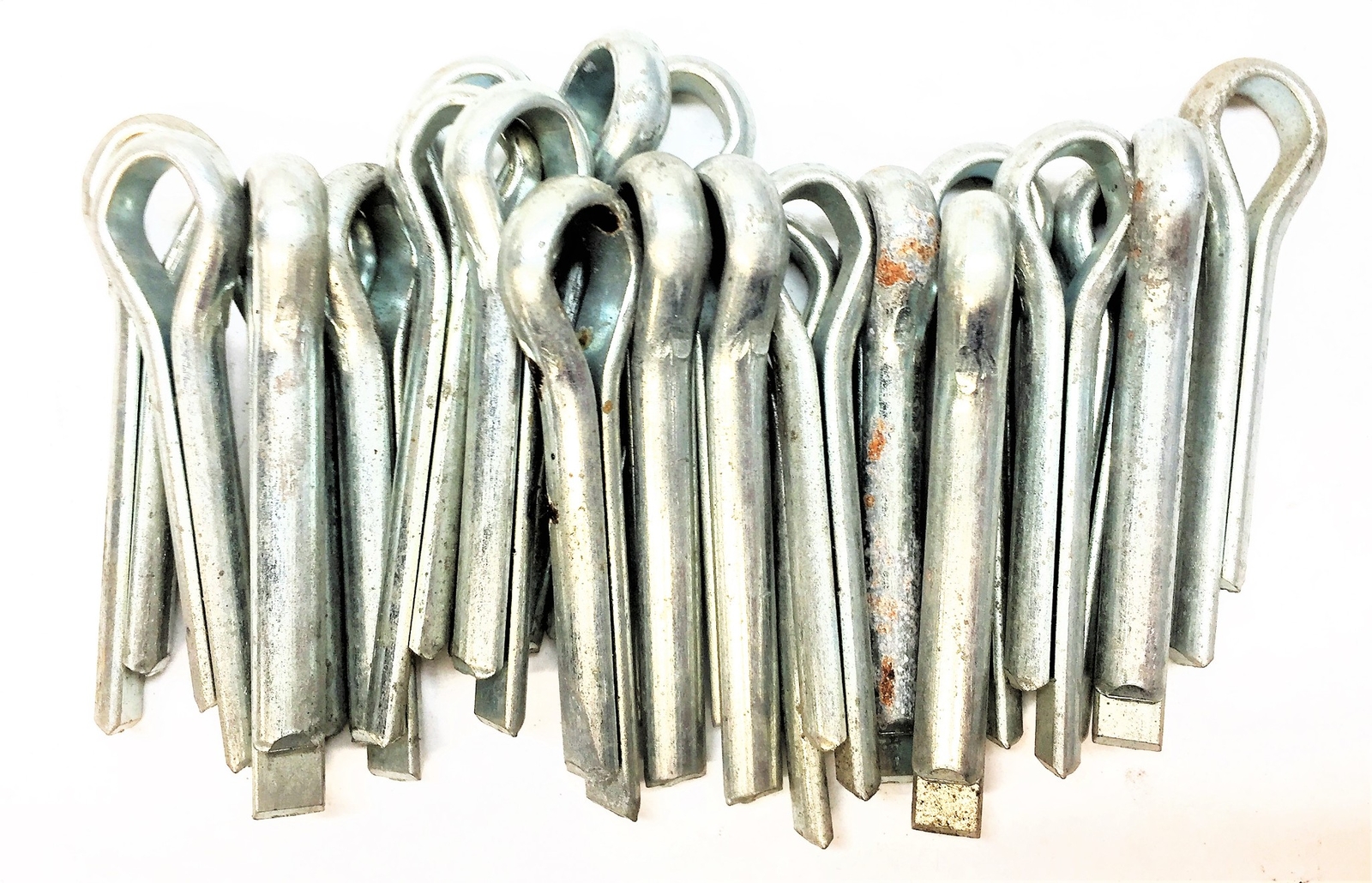 UNBRANDED Zinc Plated 1/4" X 1-3/4" Cotter Pin [Lot of 22] NOS