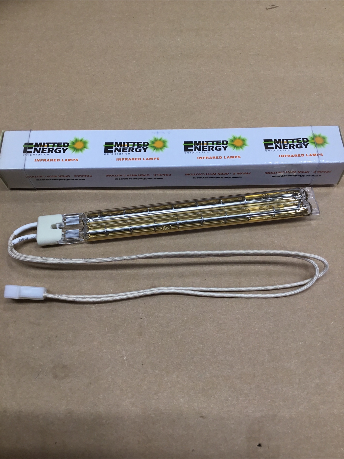 Emitted Energy Twin Tube Infrared Emitter Lamp   EER00023 #1030k26iac