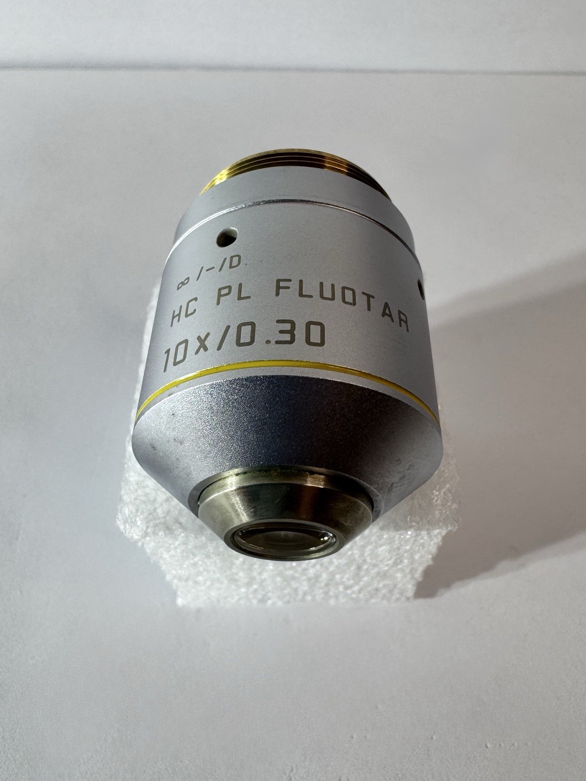 Leica HC PL FLUOTAR 10x/0.30 ∞/-/D Microscope Objective Lens