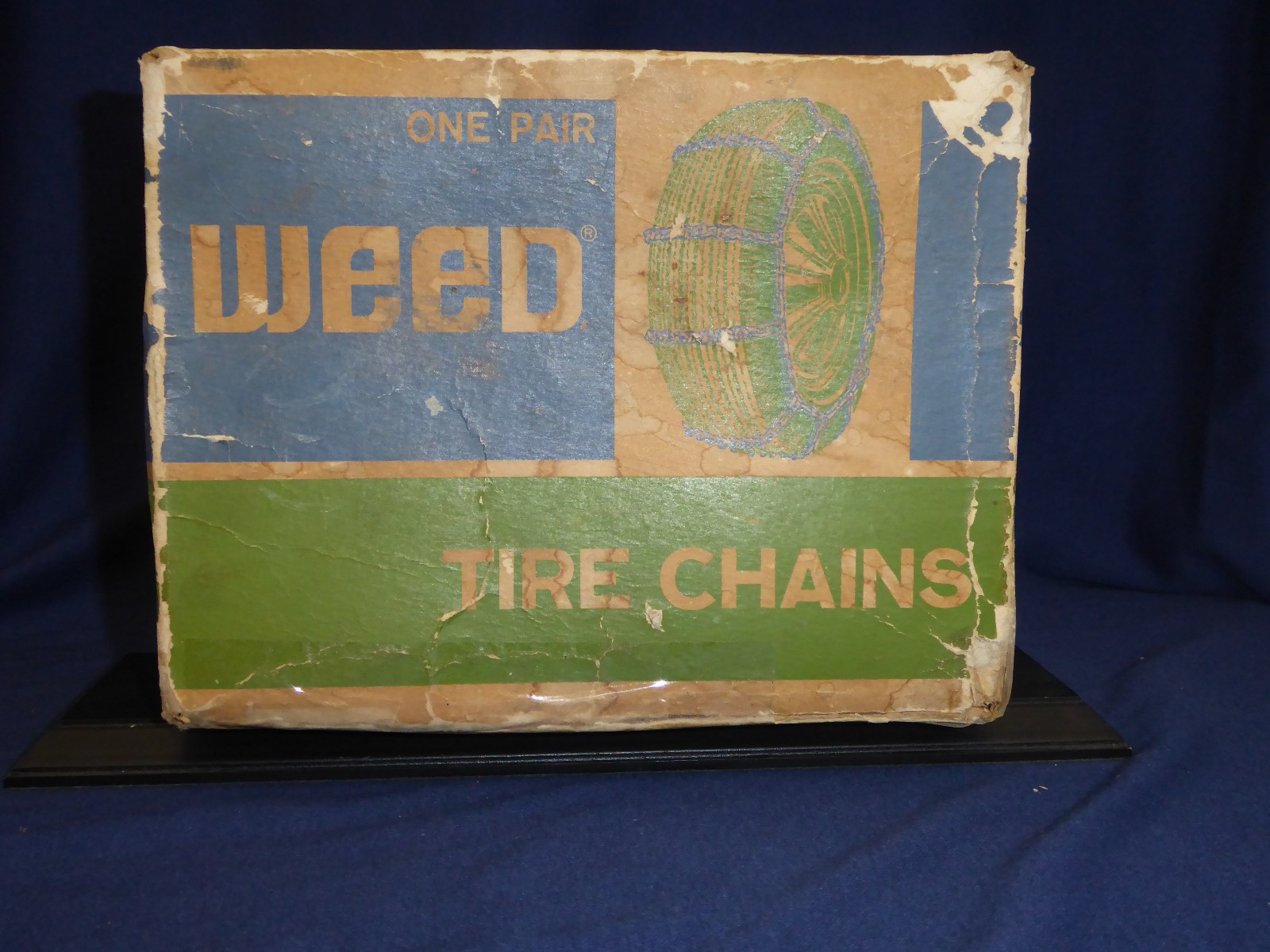Vintage Weed automobile tire snow chains - P1217