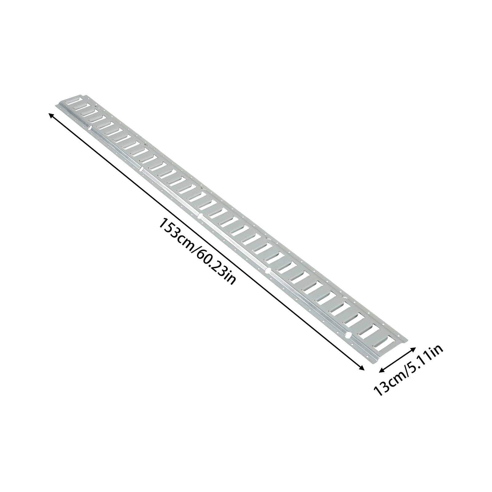 Labwork E Track Tie Down Rail Kit 5' E Track Rails End Caps ETrack Straps