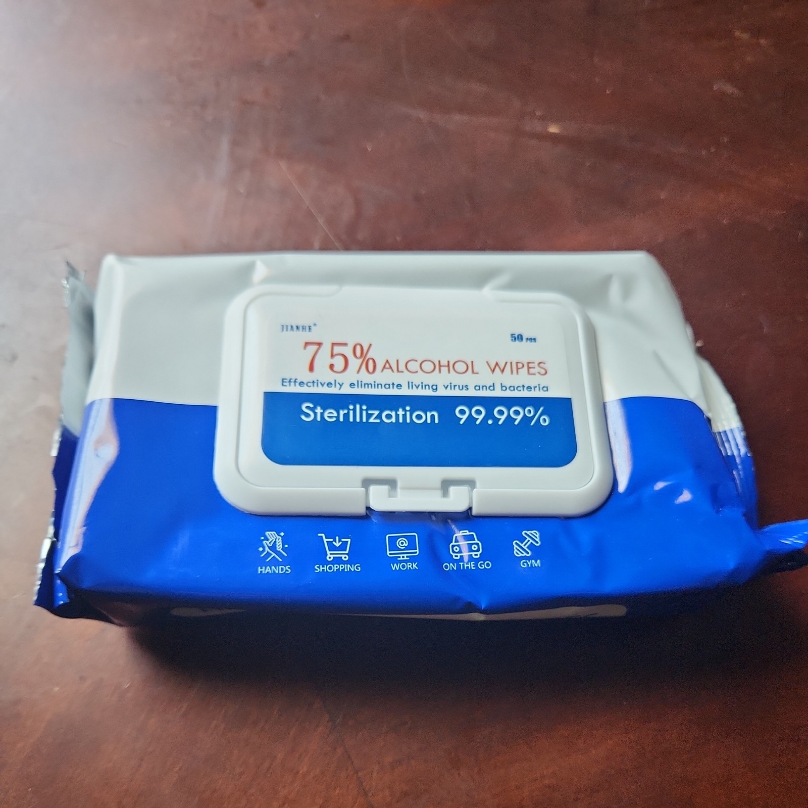 Jianhe 75% Alcohol Wipes 50 pcs