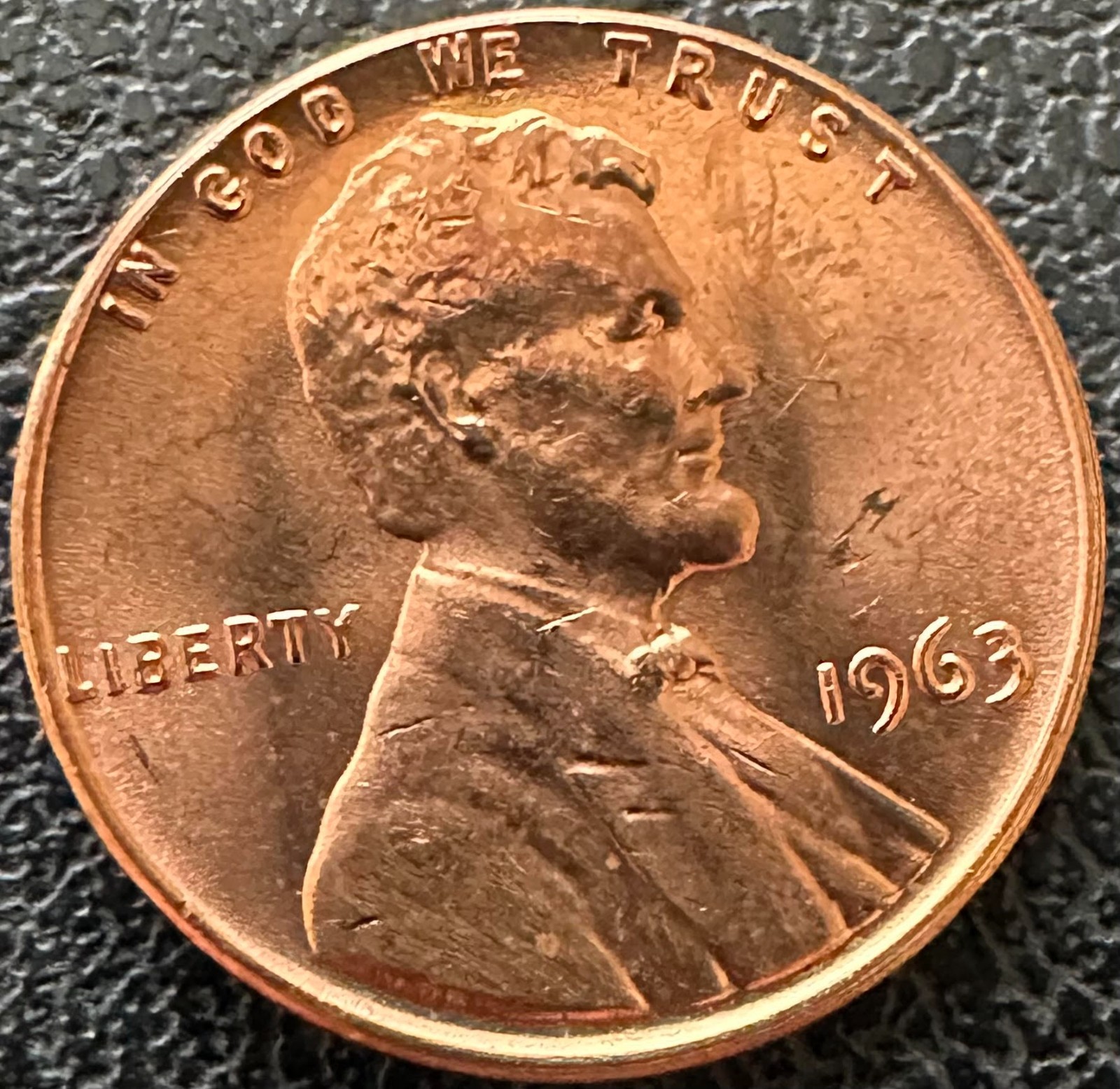 UNITED STATES 1963 - P PHILADELPHIA MINT 1c UNCIRCULATED LINCOLN MEMORIAL PENNY