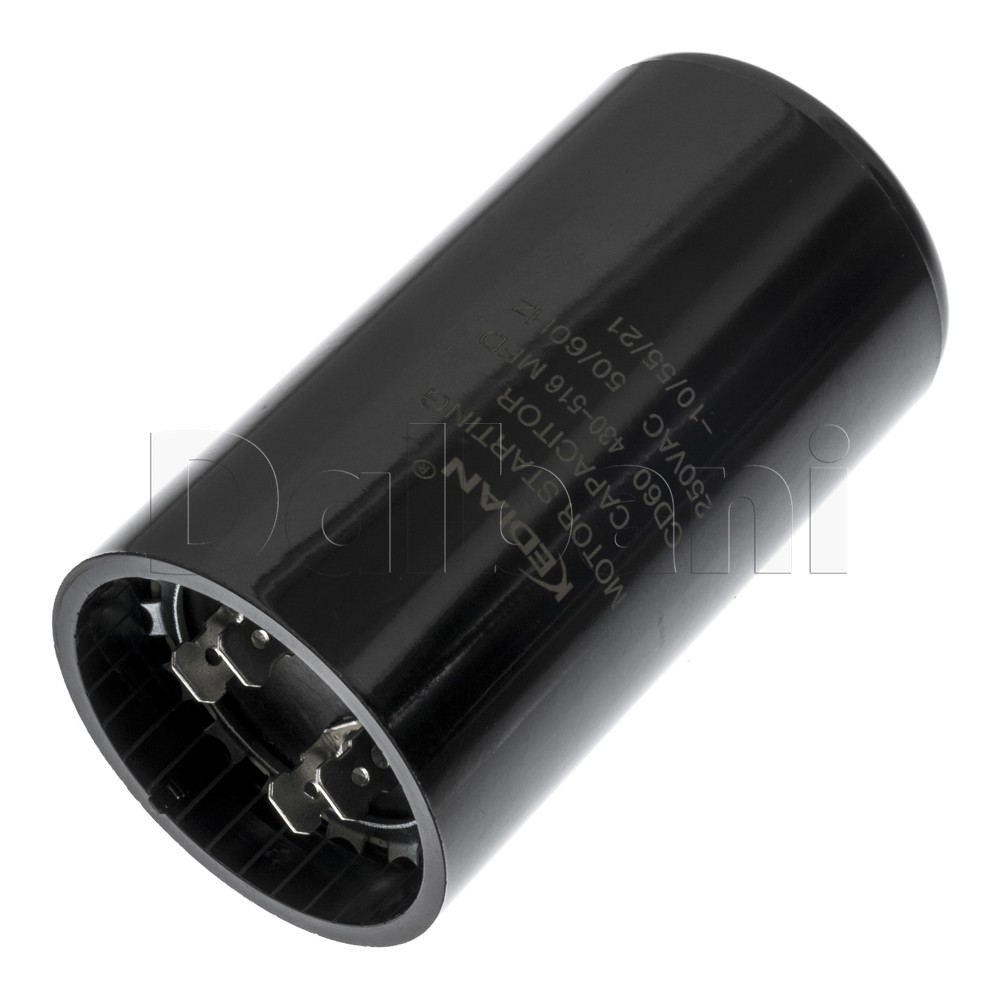Japanese Spec 430-516 uf/mfd 250VAC Motor Start Capacitor 10/55/21 CD60 45X85mm