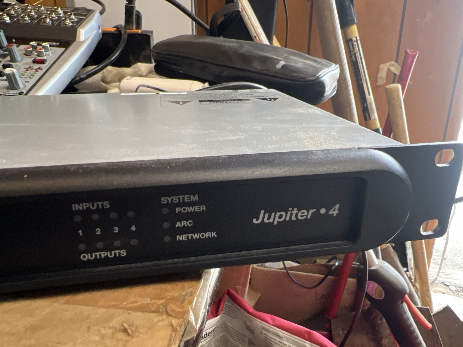Symetrix Jupiter 4 4-Channel Rack-Mount Digital EQ Signal Processor, Ethernet