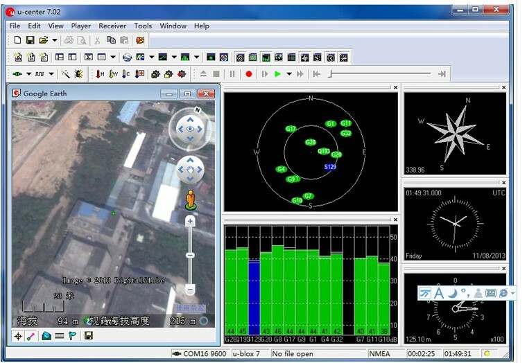 VK162 G-Mouse USB GPS Dongle Navigation Module Support Google Earth Window Linux