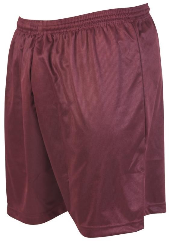 Precision Micro-stripe Football Shorts Adult M 34-36" Maroon M 34-36" Maroon