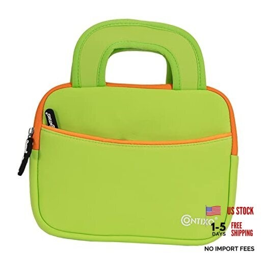 7" Tablet Sleeve Bag - Compatible with  V8/V9 Kids Tablets - Shockproof Green