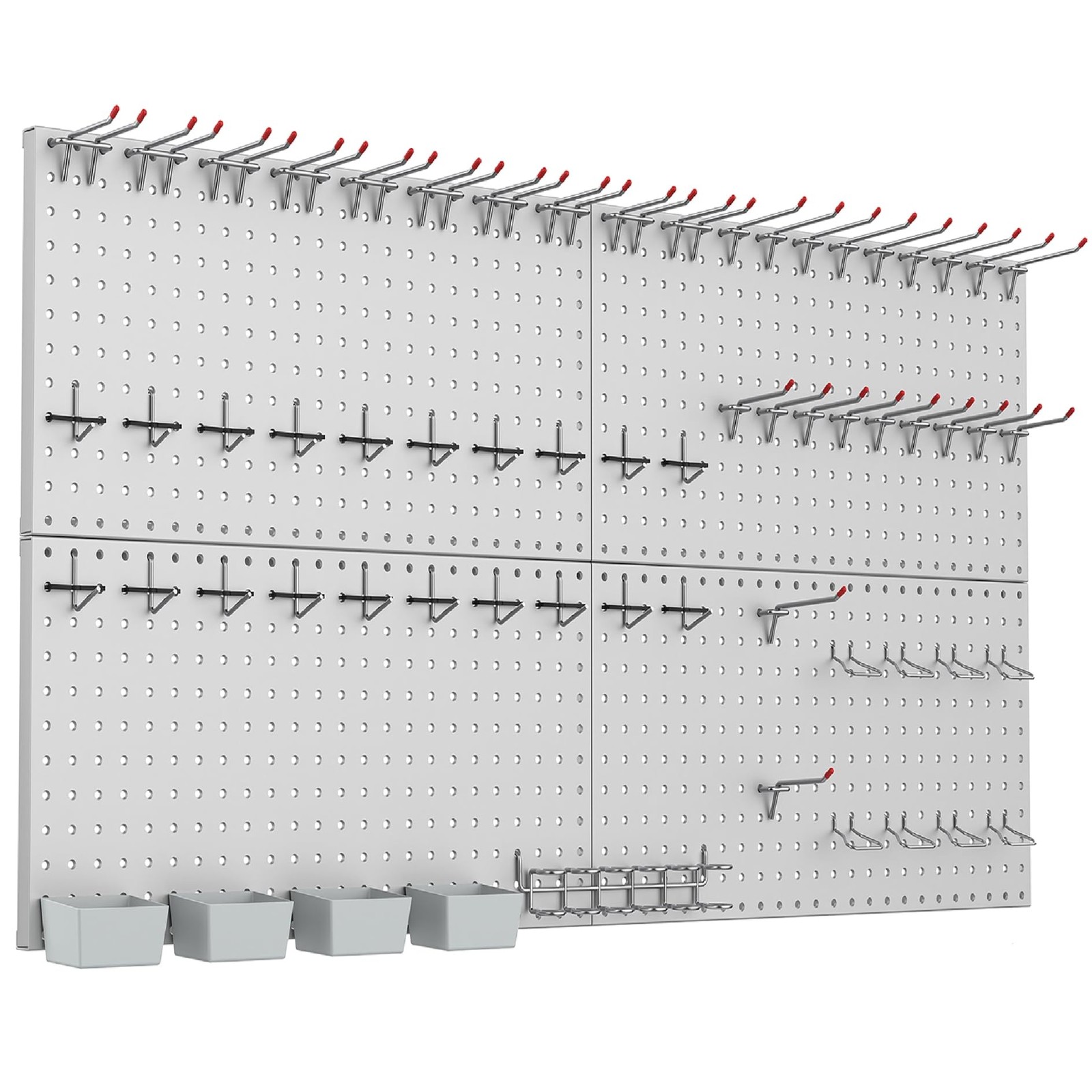 WALMANN Grey Pegboard Kit