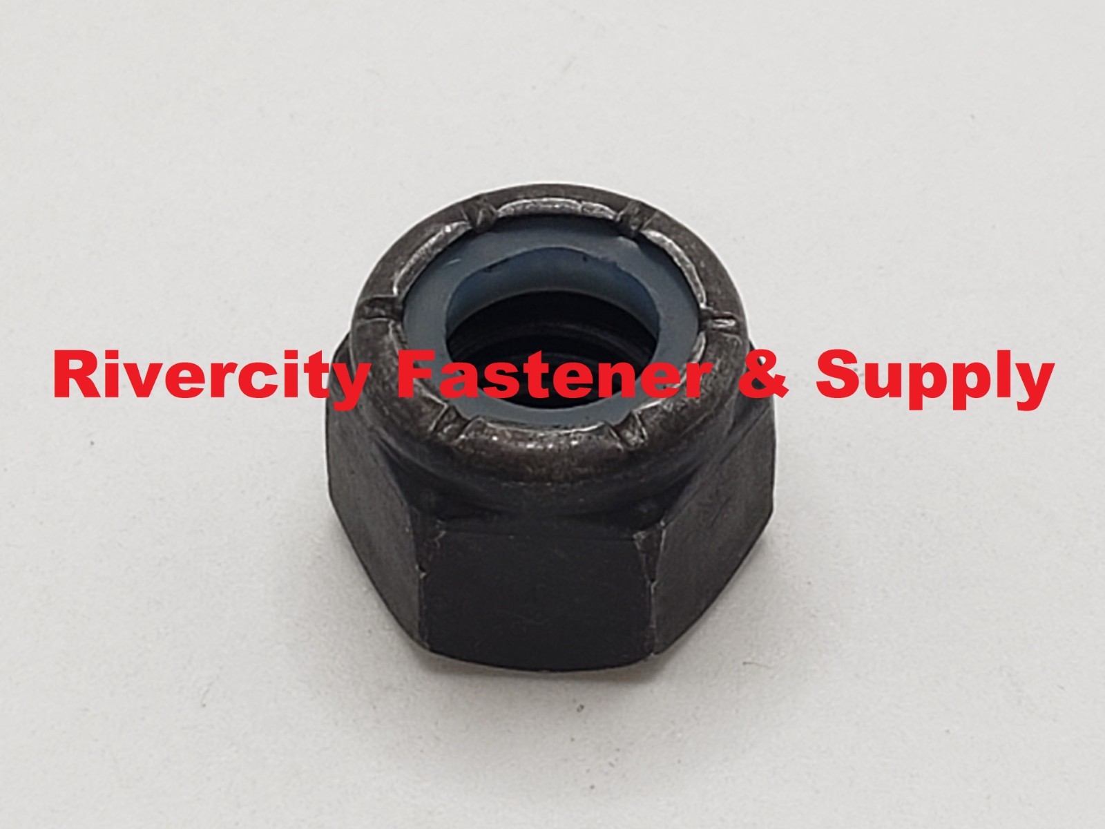 5/16-18 Grade 8 Lock Nuts 5/16x18 Stop Lock Nut 5/16 x 18 Locking Nut Black