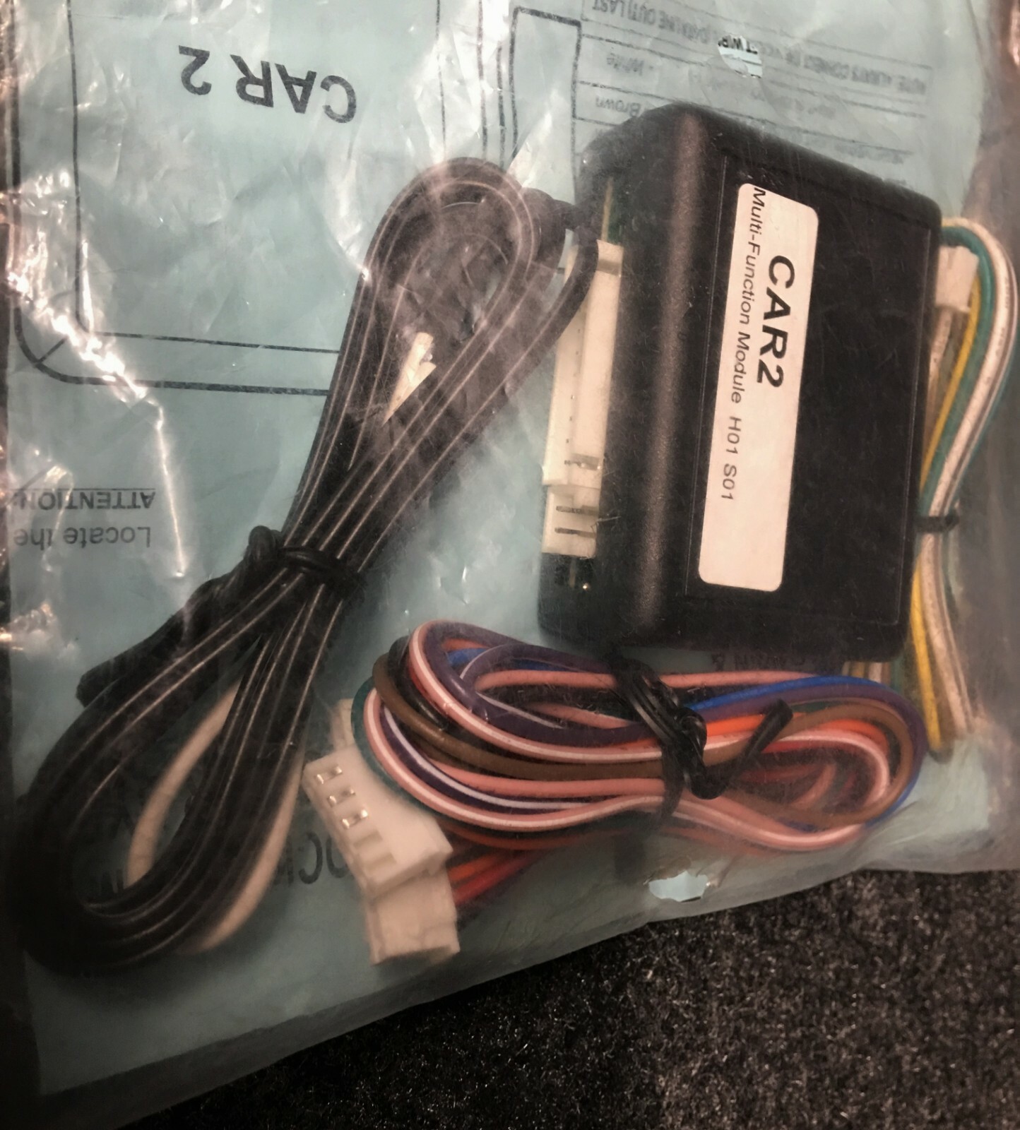 AST CAR2 MULTI FUNCTION MODULE DOORLOCK, ALARM CONTROL AND TRANSPONDER BYPASS