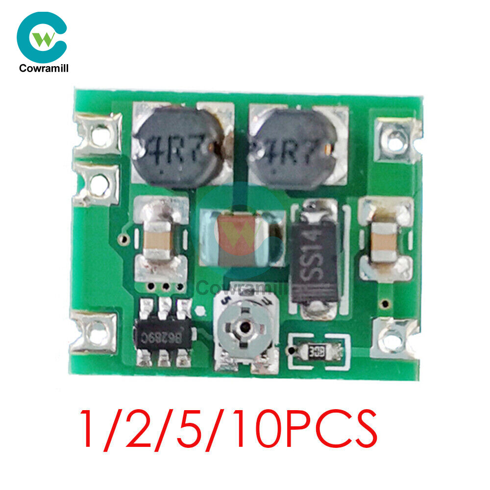 1/2/5/10PCS Automatic Buck-Boost Regulator Module Input DC3V-15V Output DC1V-15V