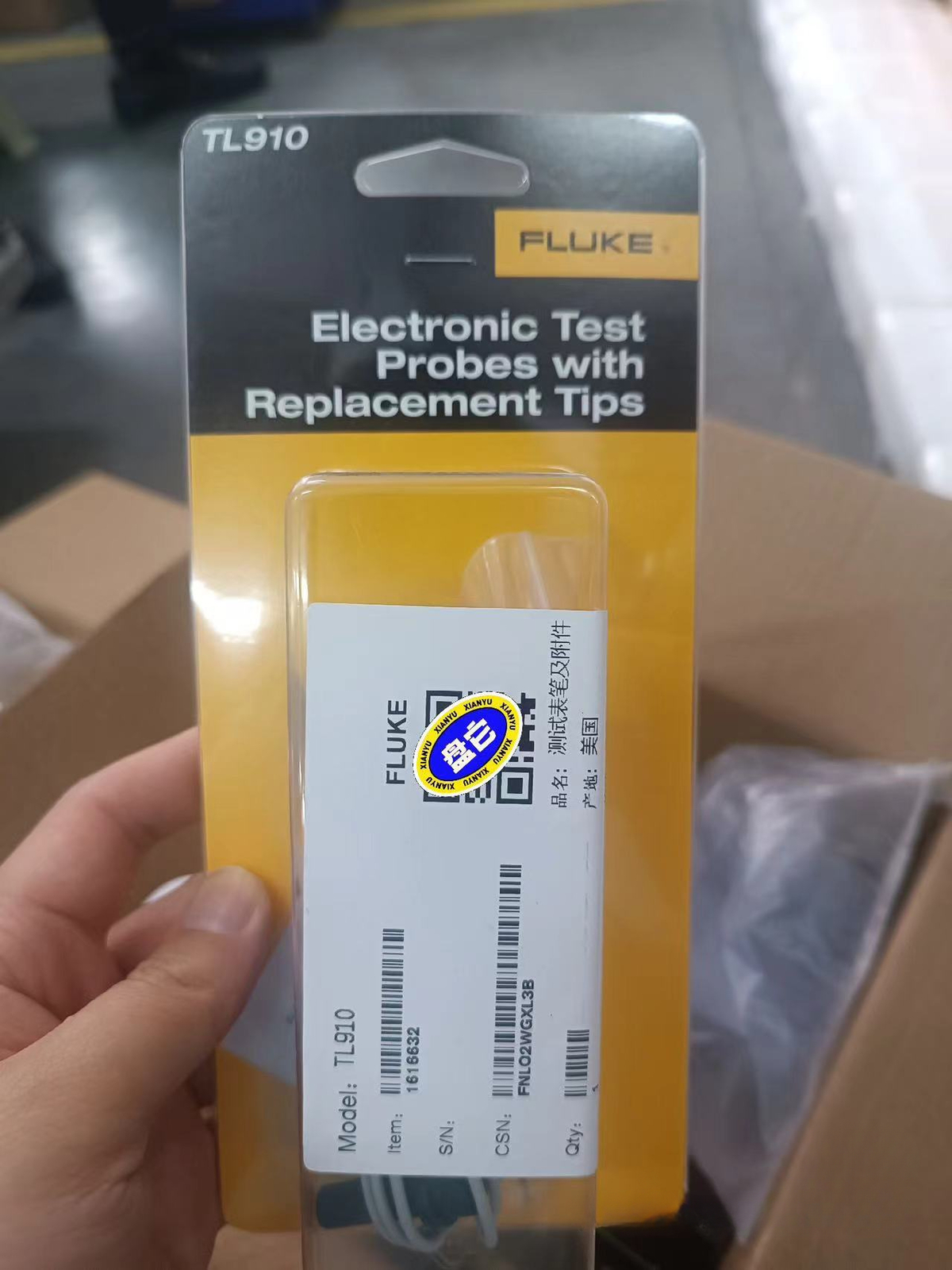 Fuke TL910 TL910 Electrical Test Probe Set Original Authentic Free Shipping