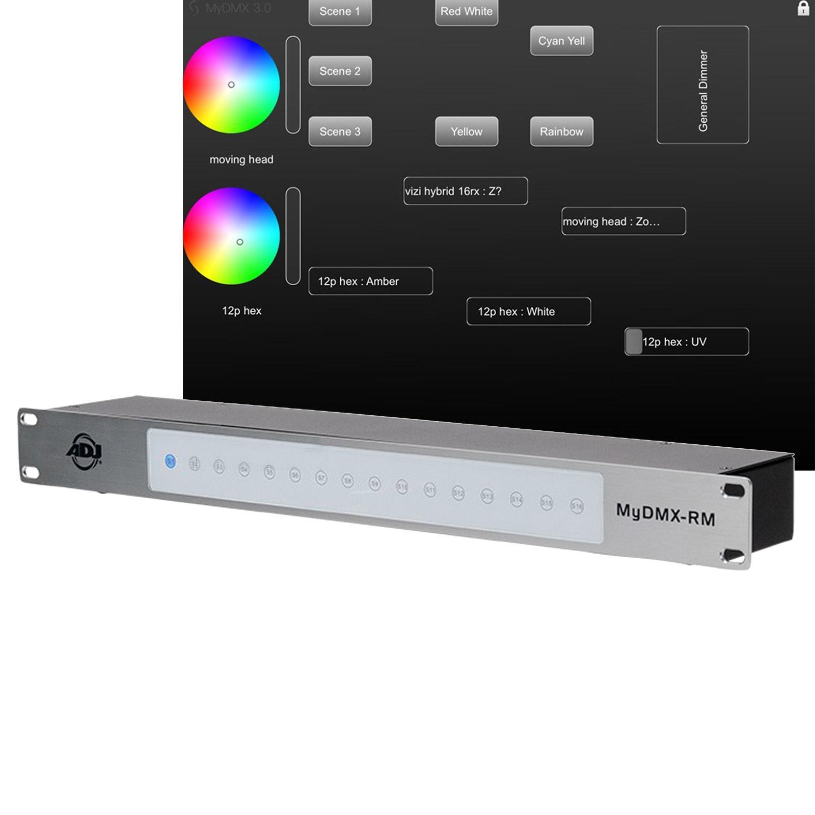 ADJ myDMX 3RM Multi-Platform DMX Control Software/Hardware System