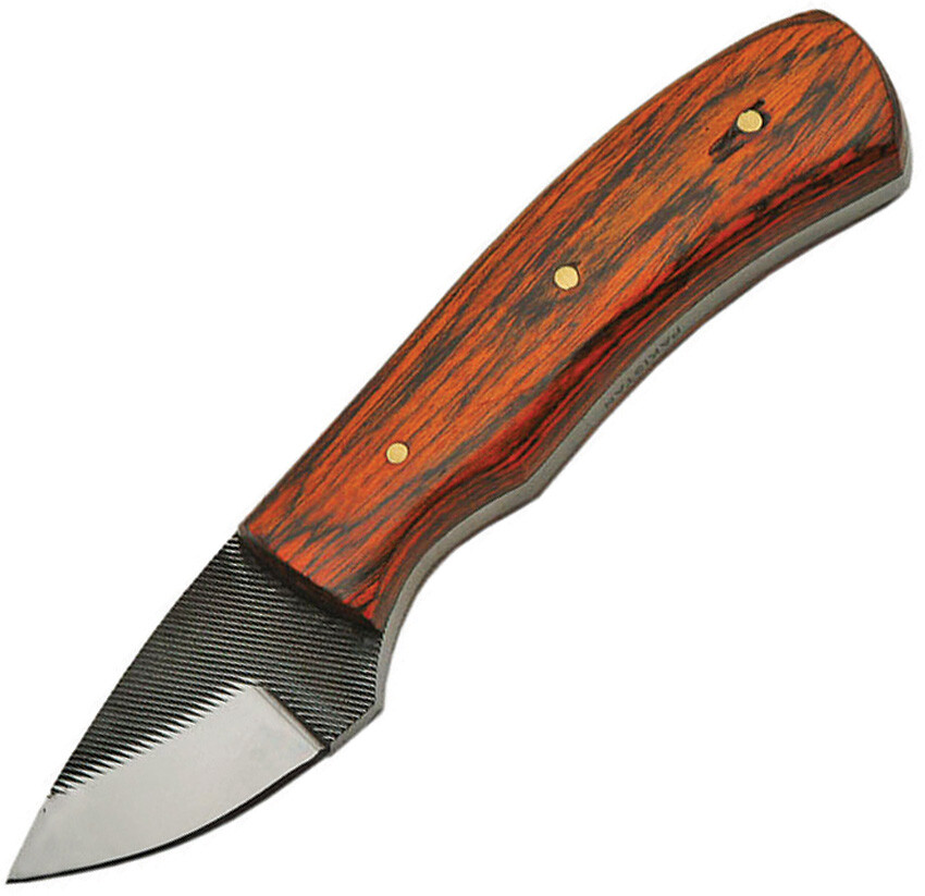 New Sawmill Colorwood Hunter Fixed Blade Knife SM0022