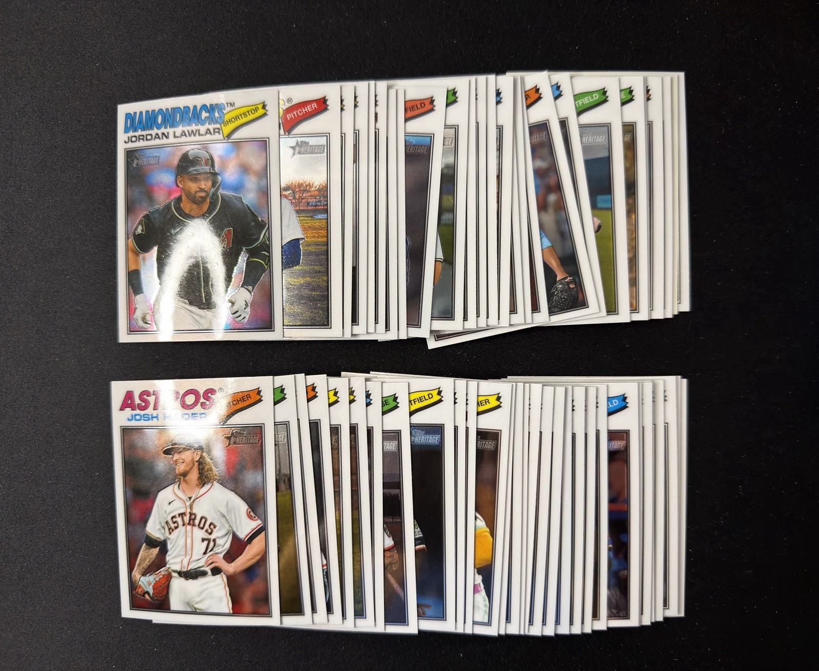 2026 Topps Heritage Baseball Base Chrome Parallel #1-200