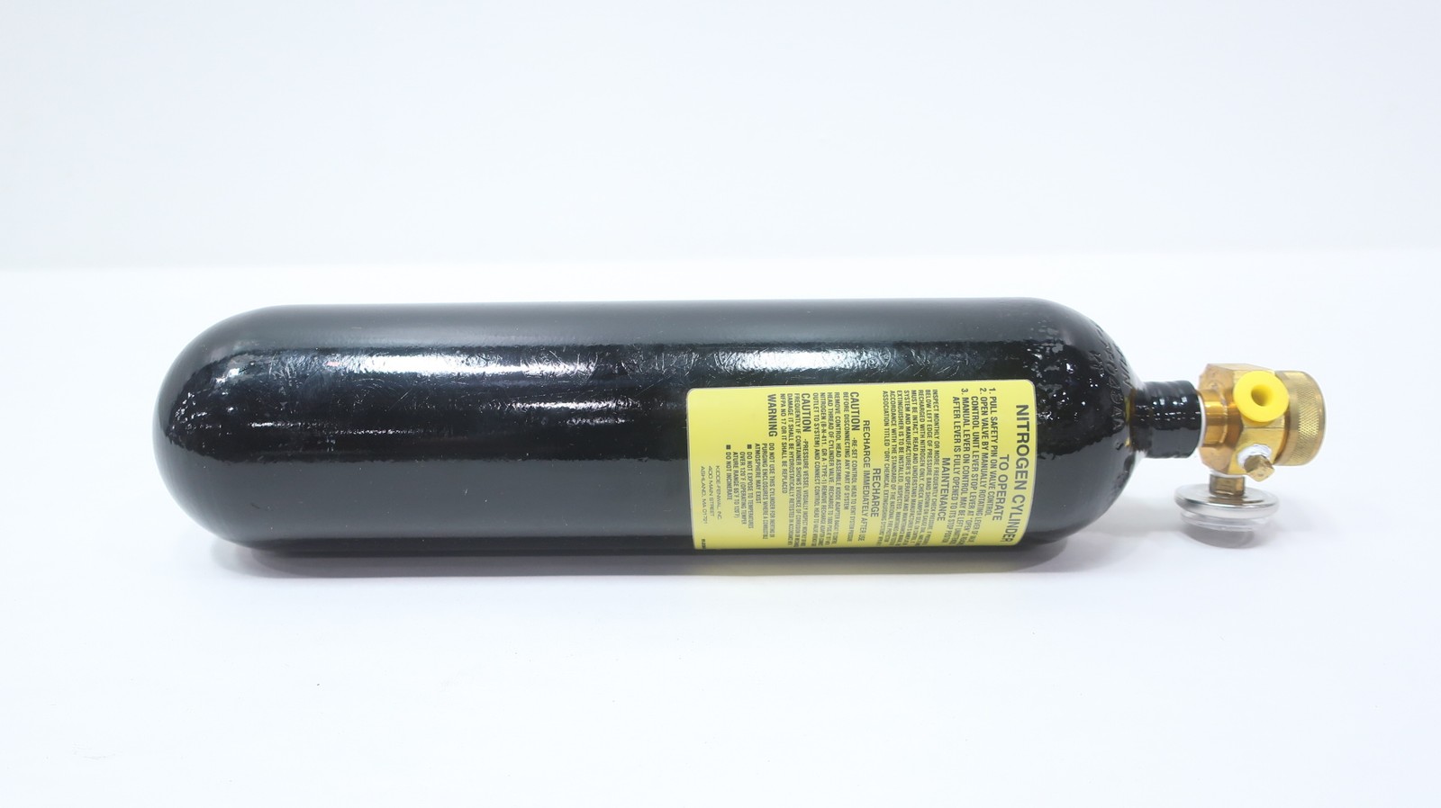 Kidde Fenwal 877940-000 Nitrogen Pilot Cylinder Valve Assembly