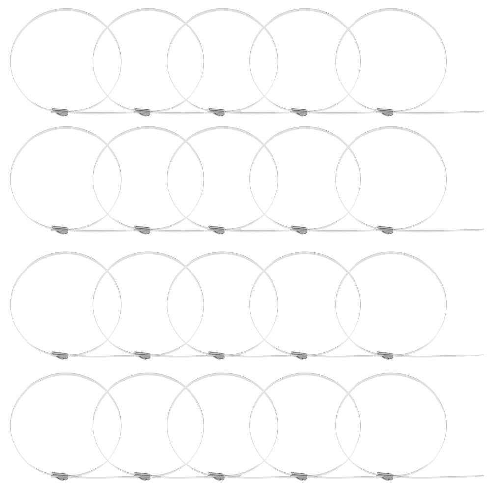 100pcs Metal Fence for Dogs Chain Link Fence Chain Link Fence Slats New