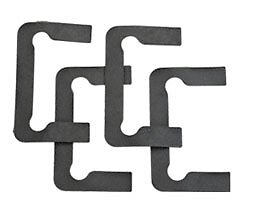 C.R. LAURENCE P1NGASK CRL Black Gasket Replacement Kit for Pinnacle Hinges