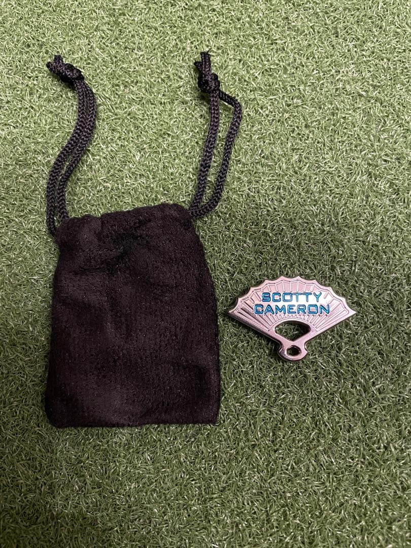 Scotty Cameron Festival Ball Marker Folding Fan Shape Limited 225 W/Pouch New