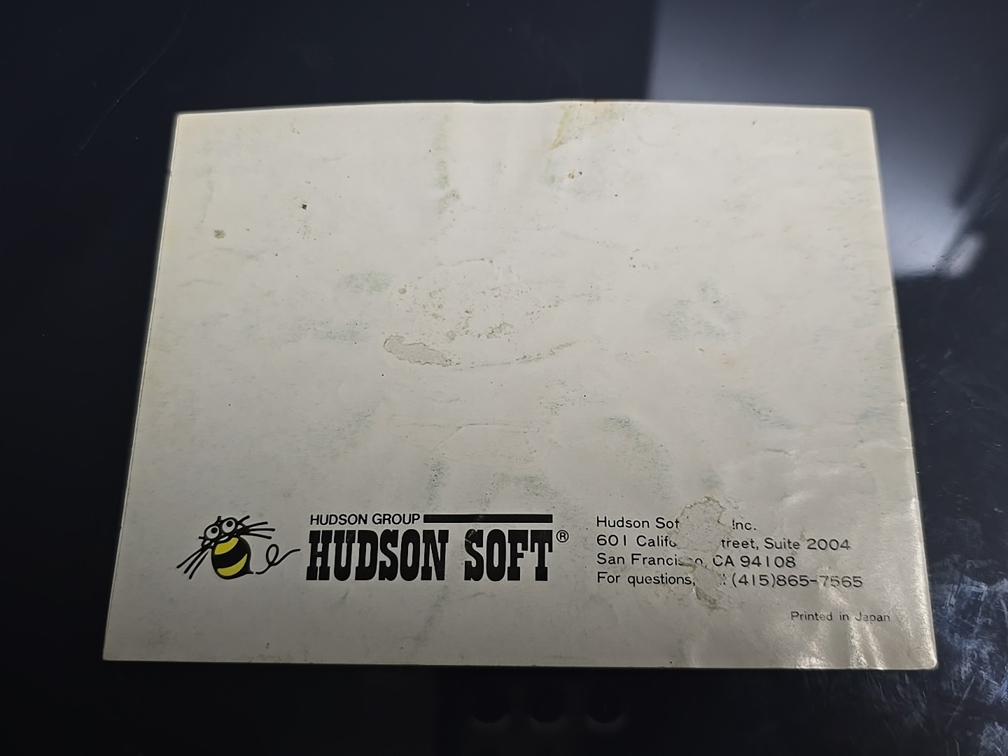 BOMBERMAN Manual NES-BM-USA Manual Only AUTHENTIC