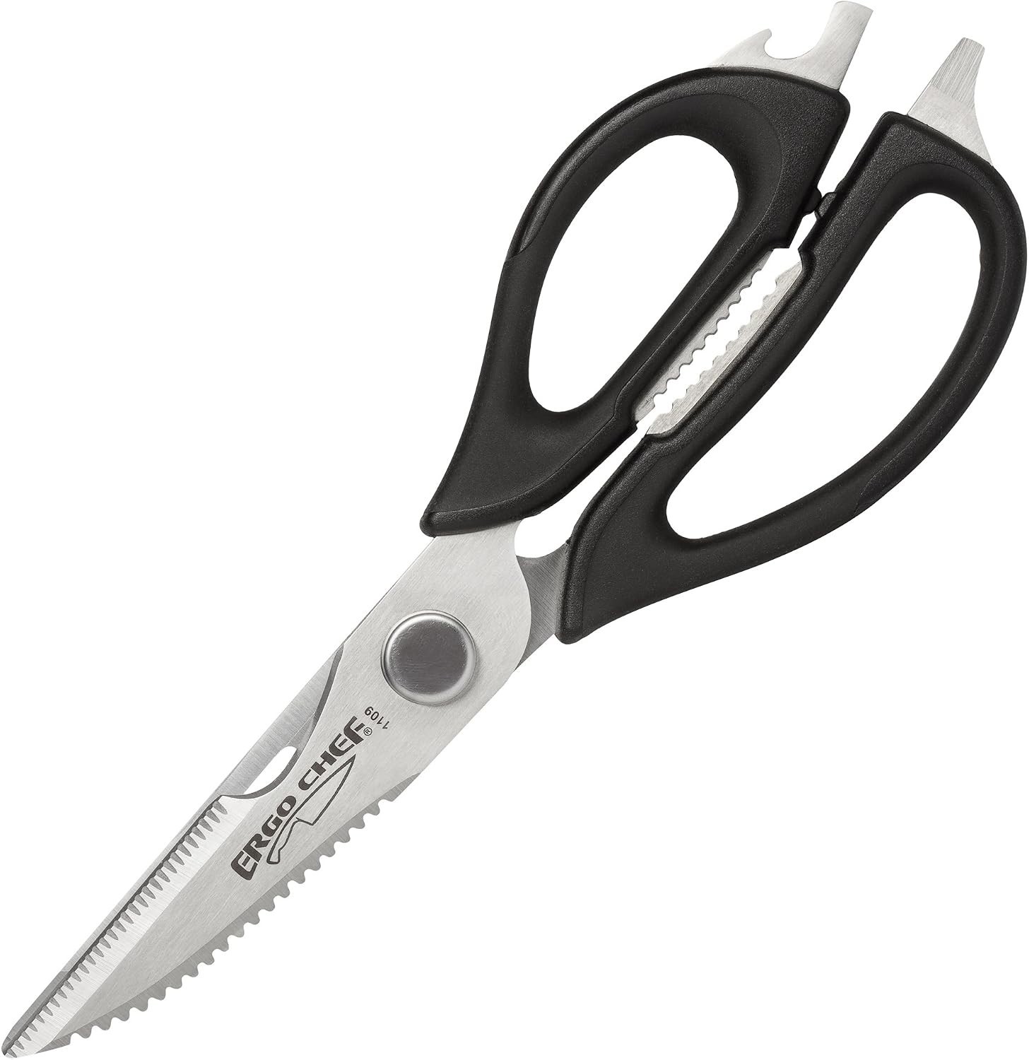 Ergo Chef Come Apart Kitchen Shears Scissors Heavy Duty 8 Features Pro Series