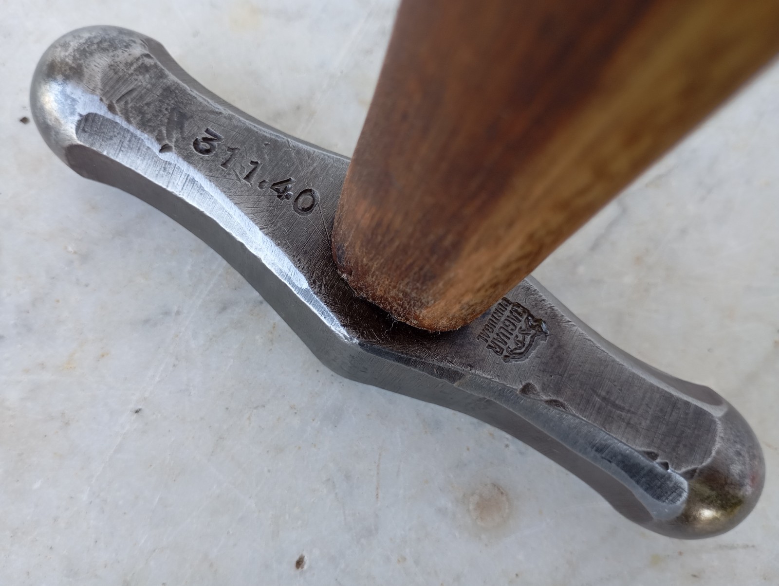 Vintage Reputable Jaguar Hammer Rare 2 Perfect Balls Panel Beater Forming Bumper
