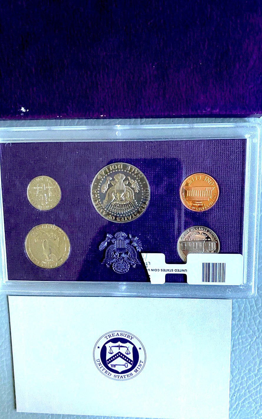 1986 Coins Set PROOF UNITED STATES MINT