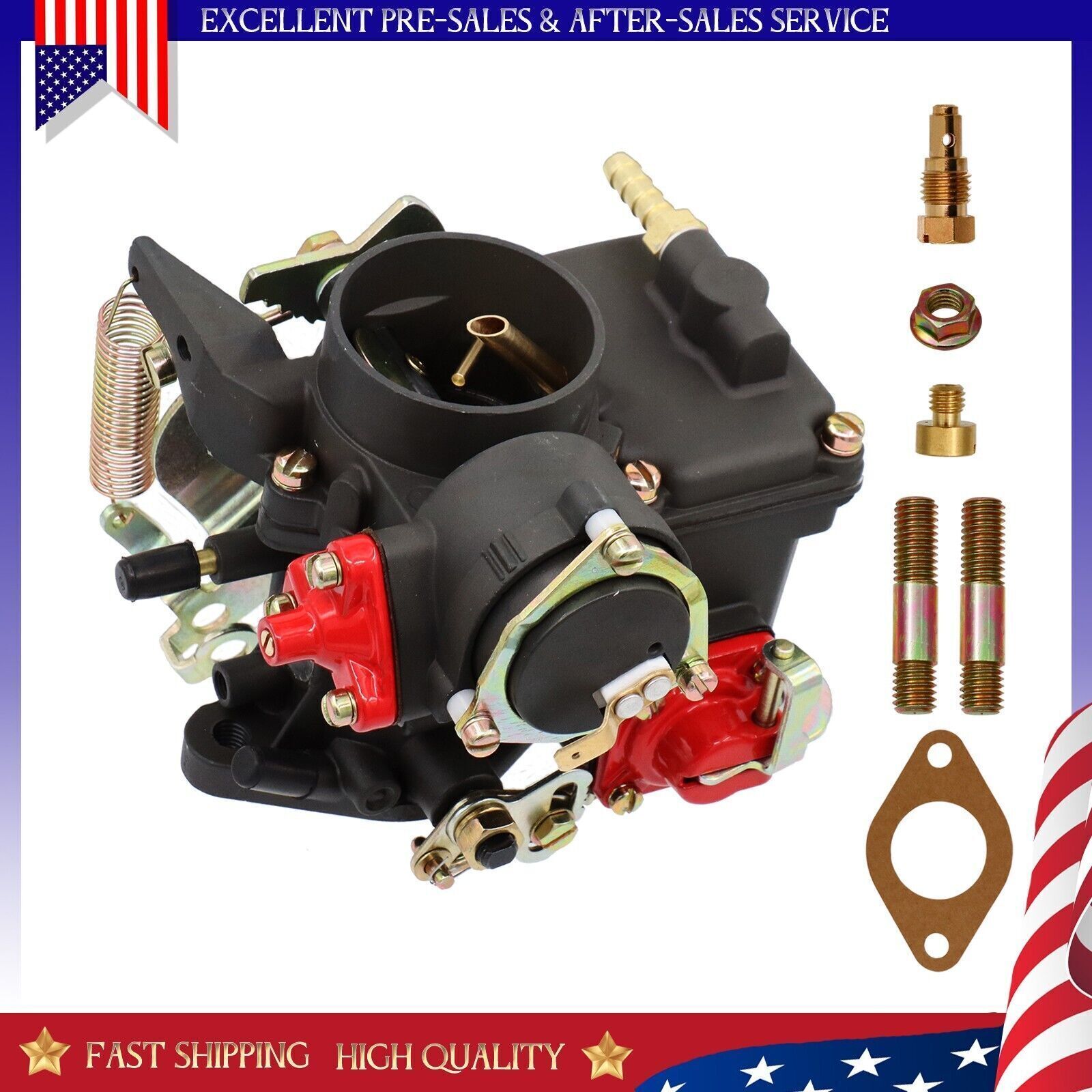 34 PICT-3 Carburetor w/ Gasket 12V Electric For VW Beetle 113129031K 34PICT3
