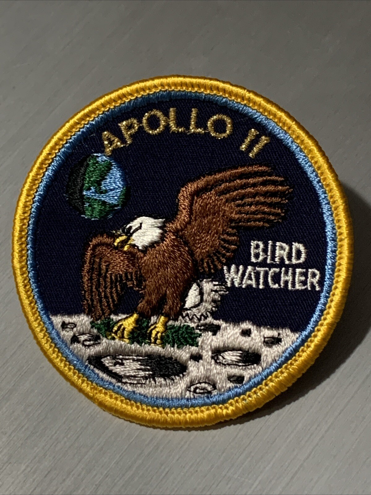 Apollo 11 Bird Watcher Patch Lion Brothers-Original Lion Brothers Patch