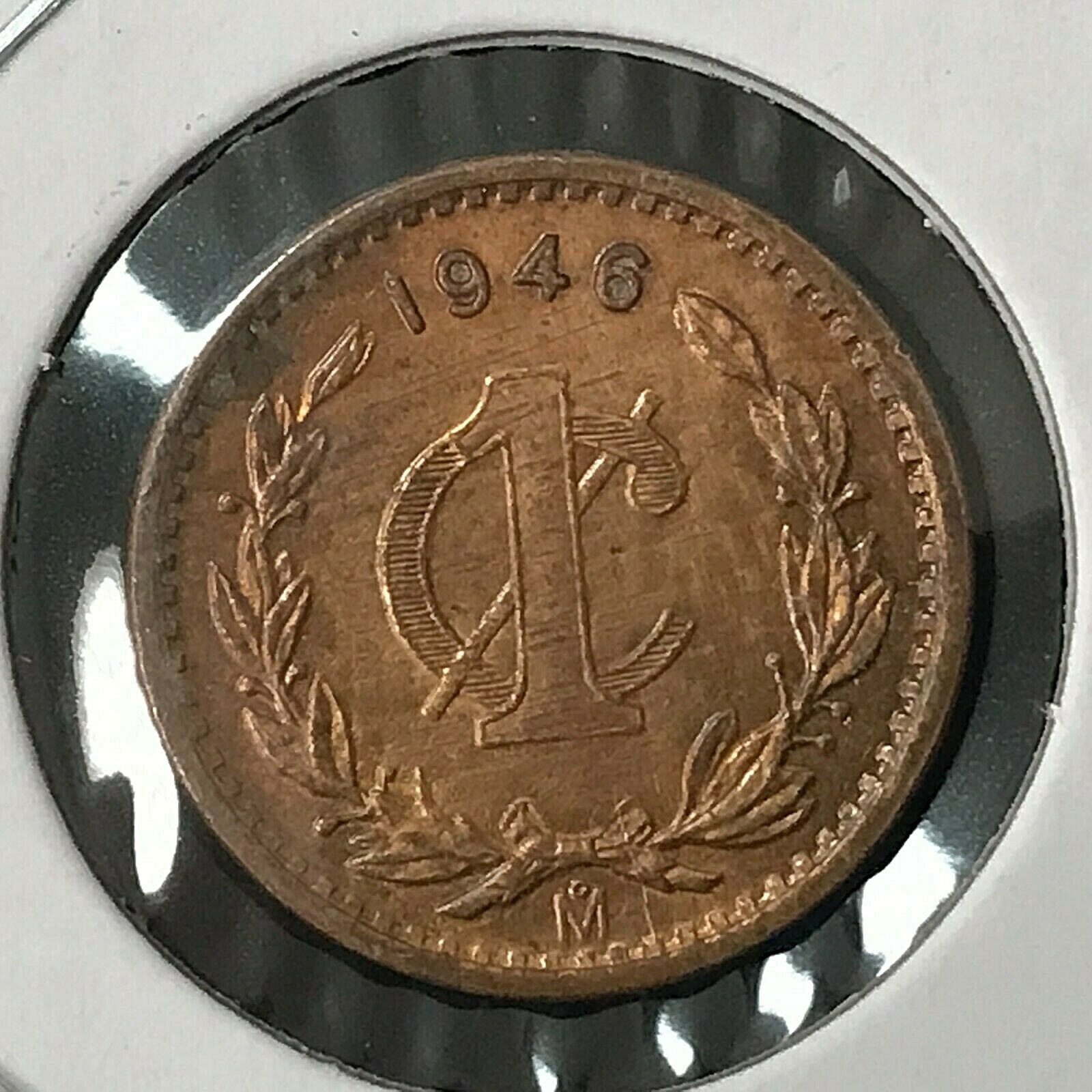 1946 MEXICO ONE CENTAVO HIGH GRADE COIN