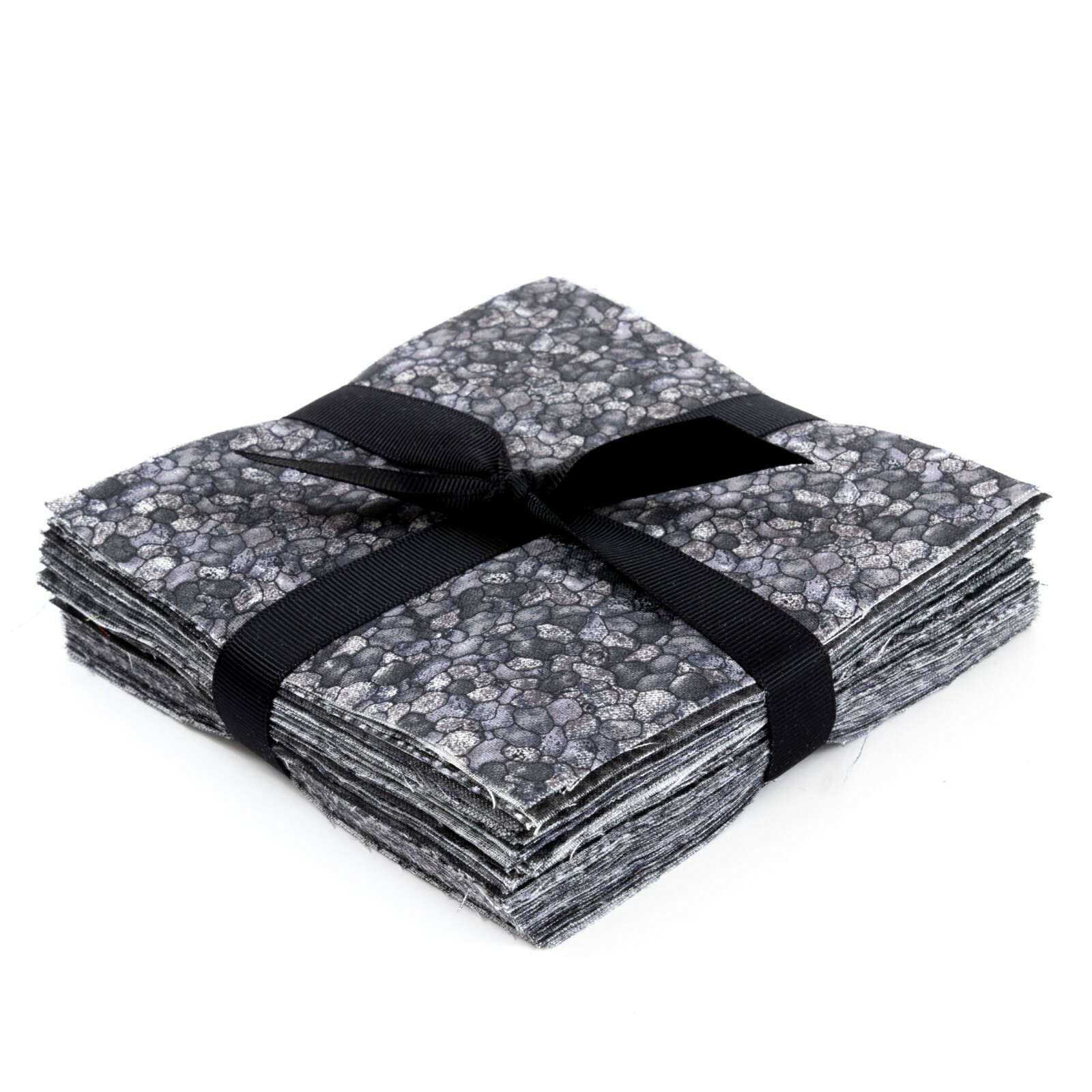 It's All Black 90-pc pre-cut charm pack 5" squares 100% cotton fabric quilt
