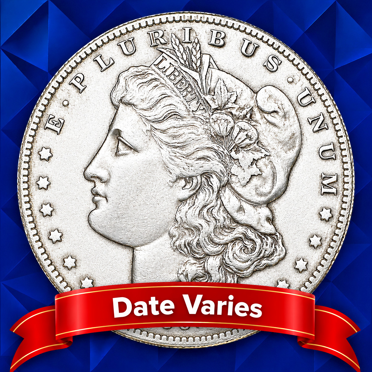 1878 - 1904 $1 Morgan Silver Dollar Very Good - Very Fine VG-VF