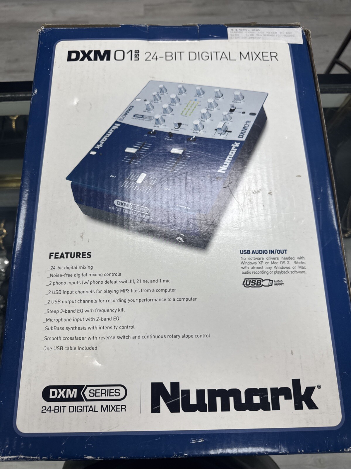 Numark Dxm01 DJ Mixer