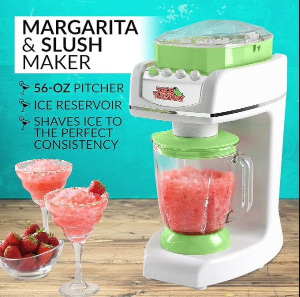 56oz Margarita Machine Frozen Drink Maker Blender Smoothie Slushie Daiquiri