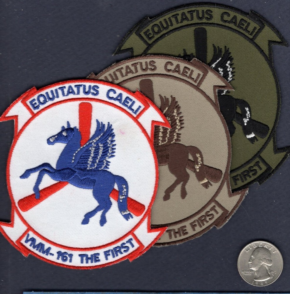 VMM-161 THE FIRST USMC Boeing V-22 Osprey Squadron Patch Set