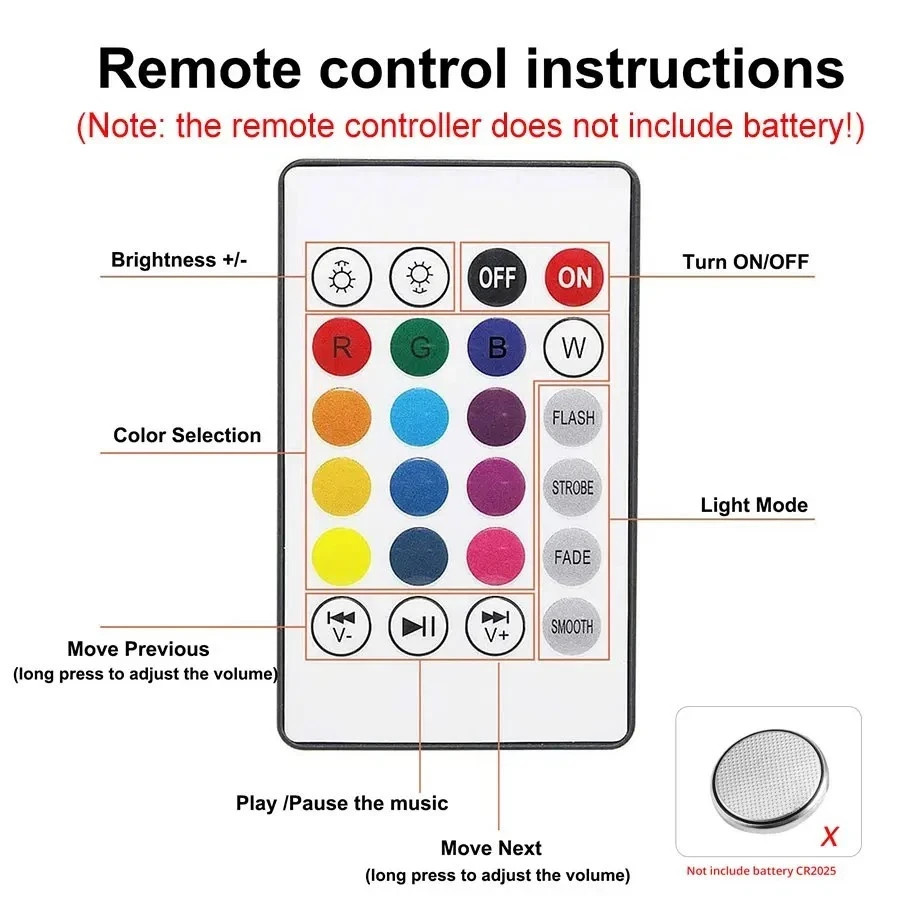 Bluetooth Smart RGB Light Bulb with Speaker Remote control 12W E27 Free shipping