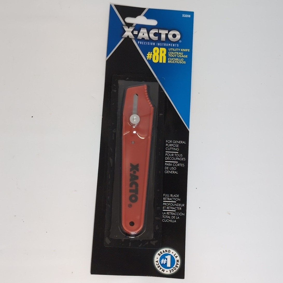 X-ACTO Lightweight Retractable Utility Knife. #8R X3208