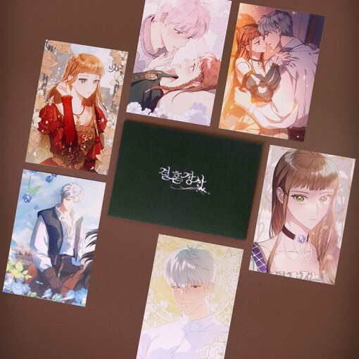 Webtoon MD [ Marriage of Convenience 결혼 장사 ] Postcard Set 엽서 세트 (DCGD14)