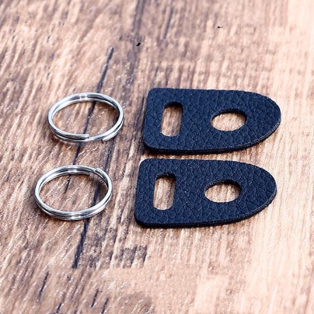 Classic Film Camera Lug Ring w/leather Protectors (1 Pair)