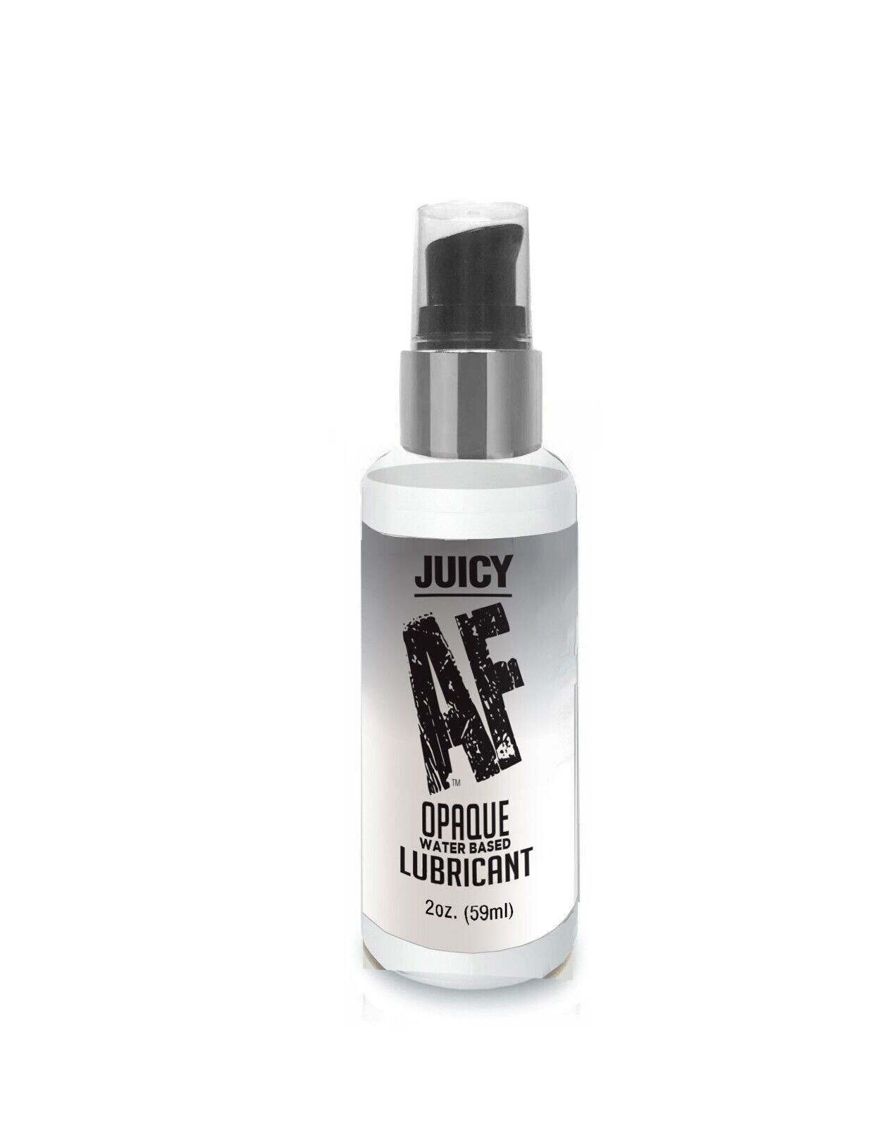 Juicy AF Water-Based Opaque Creamy White Personal Lubricant 2oz