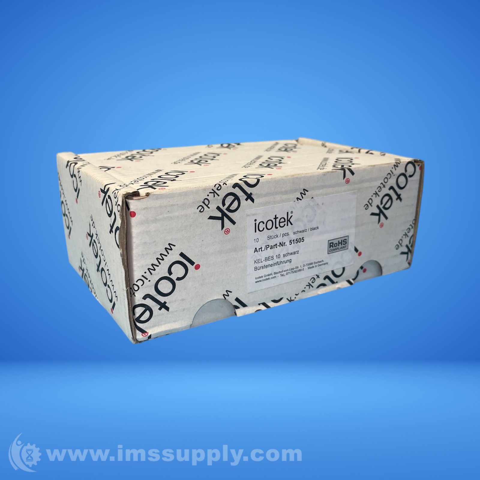 Icotek 51505 Box of 10 Brush Plates 3625