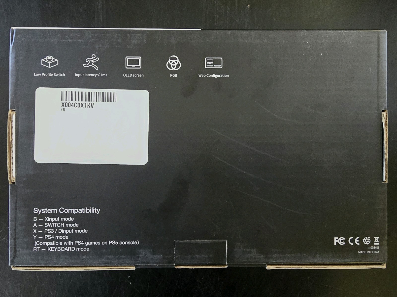 Hautepad Arcade Stick Leverless Controller-P12 Leverless Arcade Stick w/ TURBO