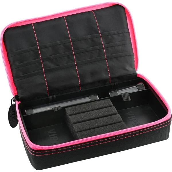 PINK VIPER PLASMA DART CASE WILL HOLD 1 SET FULLY LOADED DARTS